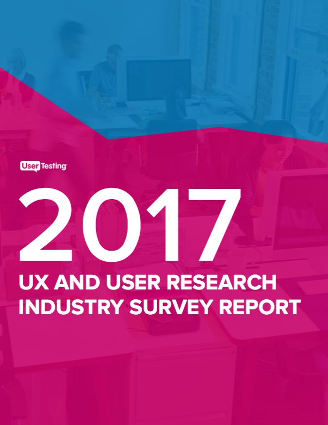 2017 UX 和用户研究行业调查报告